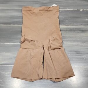 SPANX Power Series Mid Thigh Power Shorts Shapewear Nude‎ 1X Control Bottoms